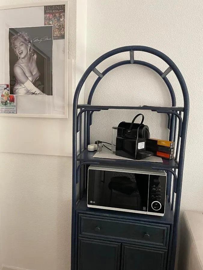 Daire Studio Jardin 5 Mn Plage Monaco Air Conditioner Beausoleil