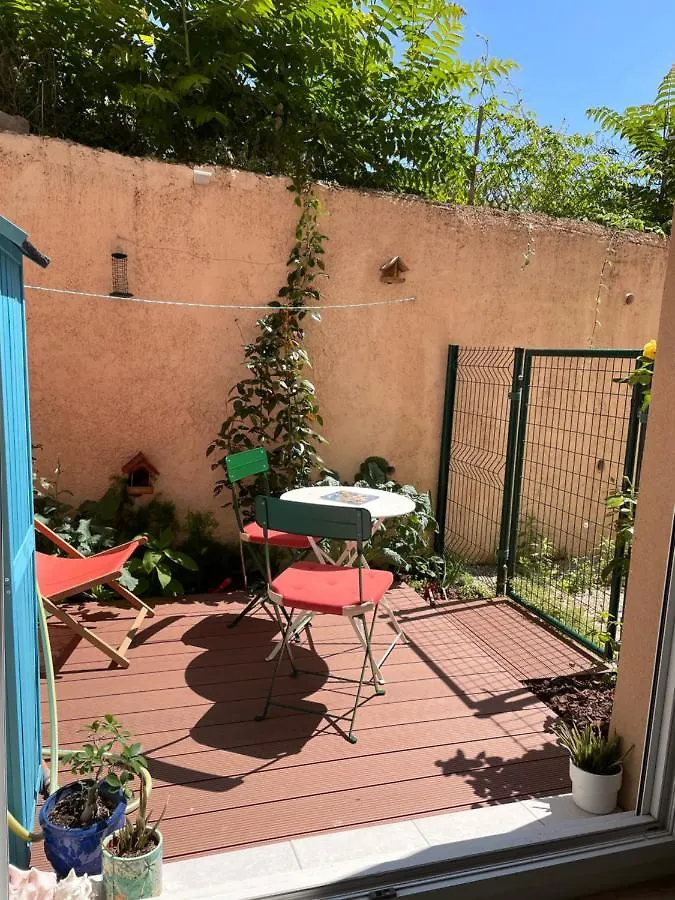 Studio Jardin 5 Mn Plage Monaco Air Conditioner Beausoleil Fransa