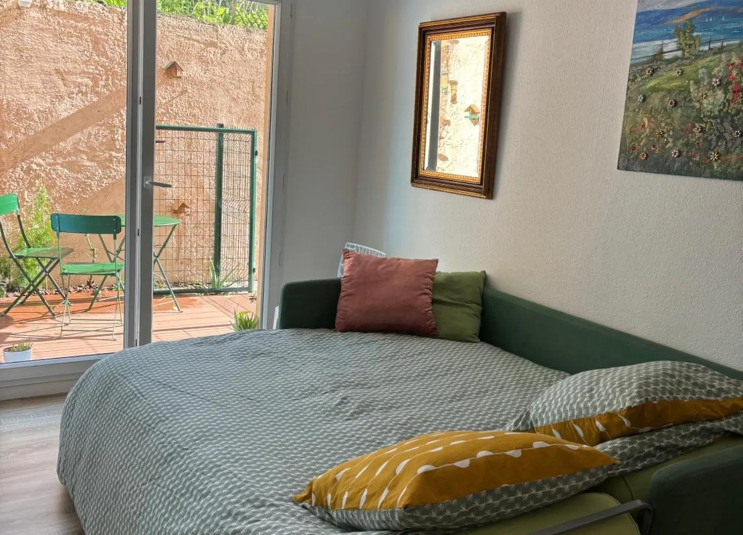 Studio Jardin 5 Mn Plage Monaco Air Conditioner Beausoleil