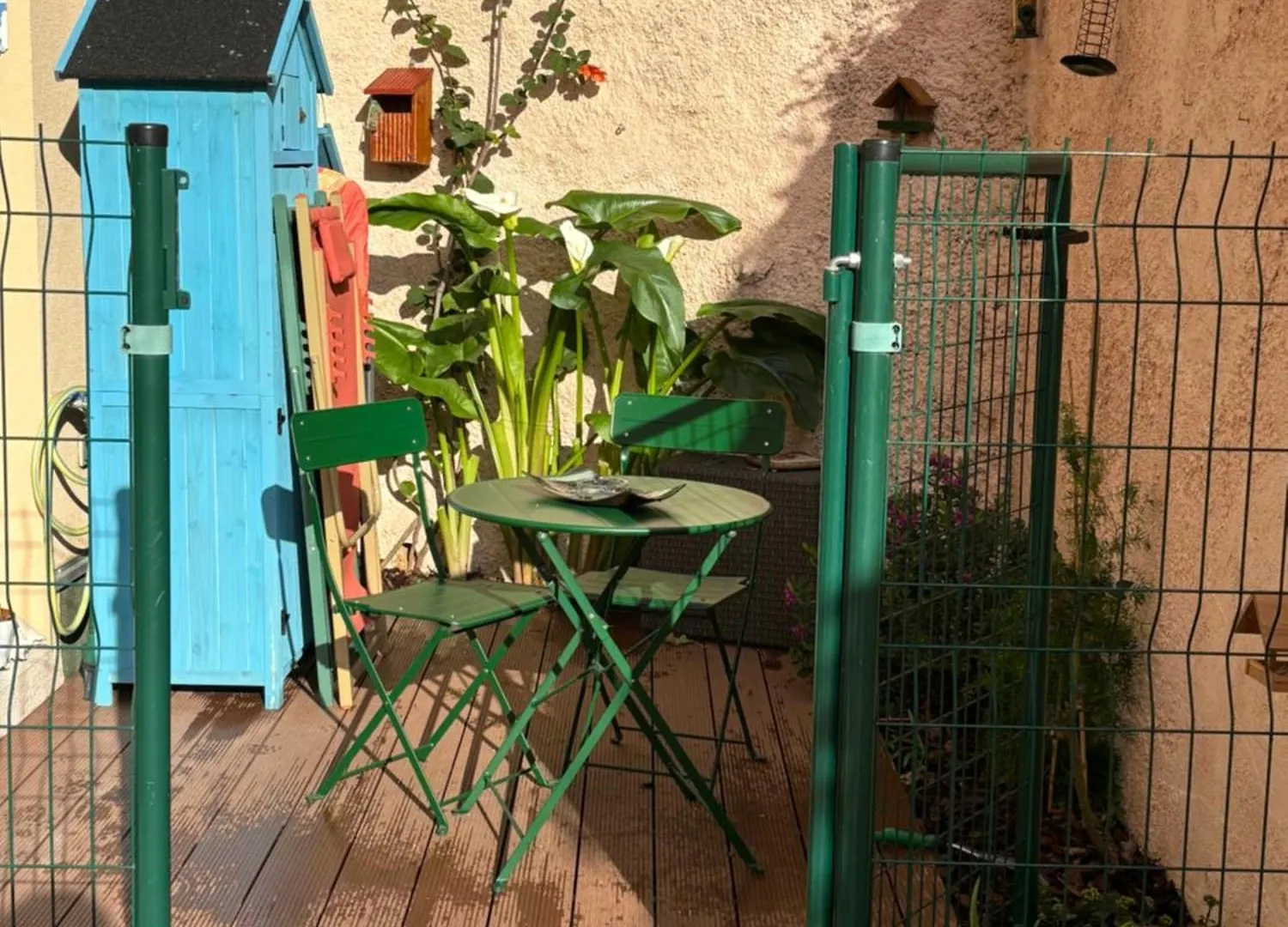 Studio Jardin 5 Mn Plage Monaco Air Conditioner Beausoleil