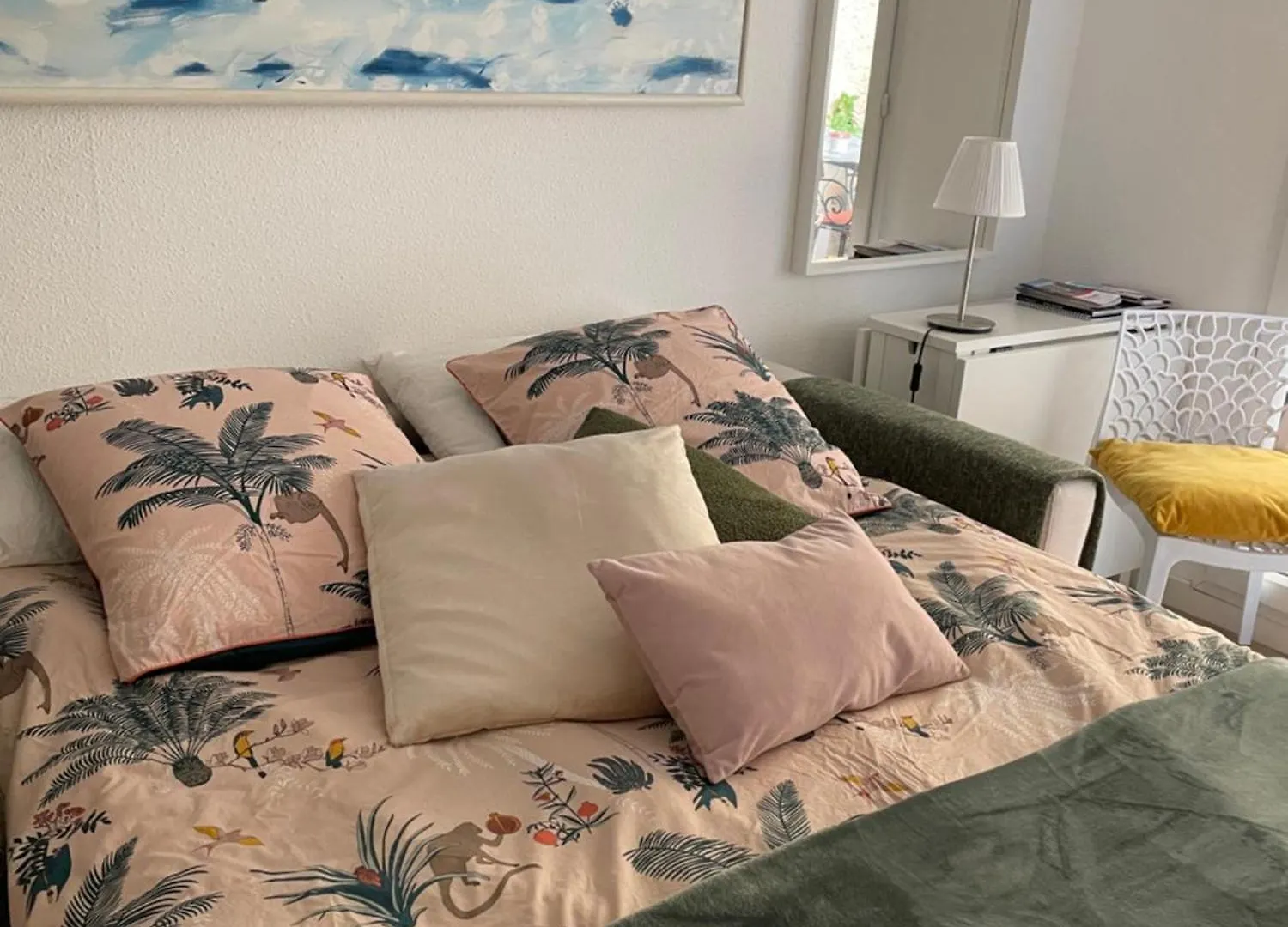 Studio Jardin 5 Mn Plage Monaco Air Conditioner Beausoleil Daire