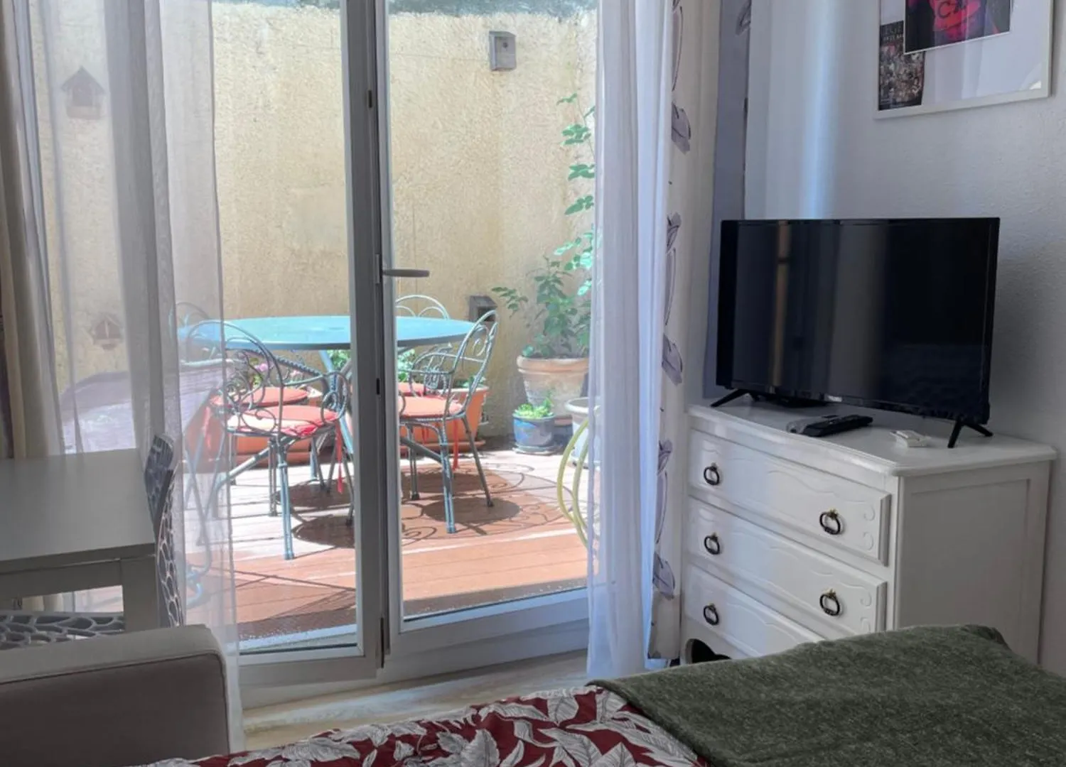 Daire Studio Jardin 5 Mn Plage Monaco Air Conditioner Beausoleil
