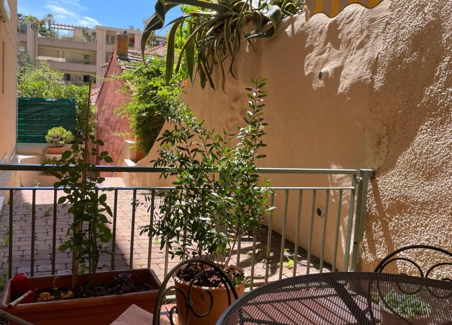 Studio Jardin 5 Mn Plage Monaco Air Conditioner Beausoleil Fransa