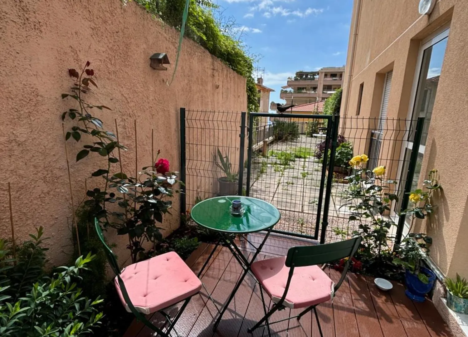 Studio Jardin 5 Mn Plage Monaco Air Conditioner Beausoleil Fransa