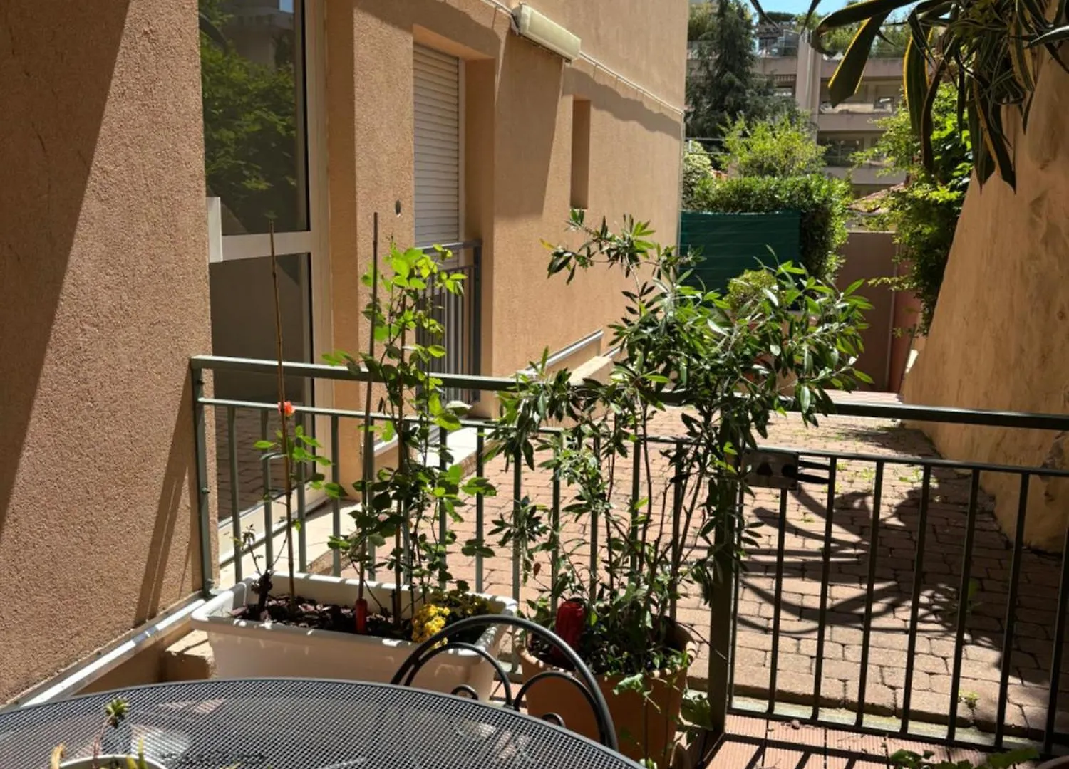 Studio Jardin 5 Mn Plage Monaco Air Conditioner Beausoleil