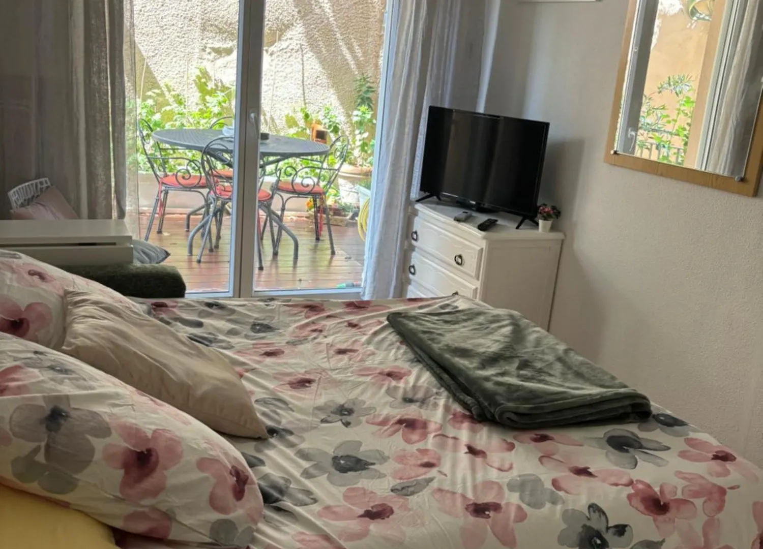 Studio Jardin 5 Mn Plage Monaco Air Conditioner Beausoleil