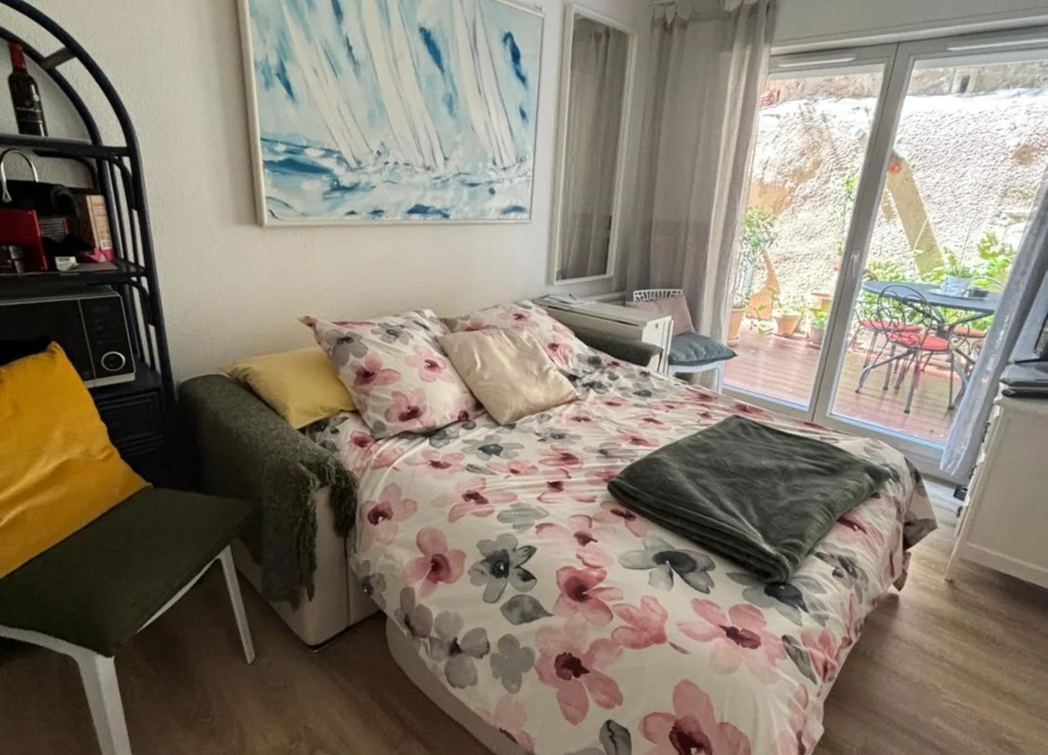 Daire Studio Jardin 5 Mn Plage Monaco Air Conditioner Beausoleil