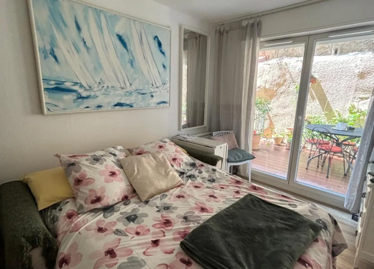 Studio Jardin 5 Mn Plage Monaco Air Conditioner Beausoleil 0*,