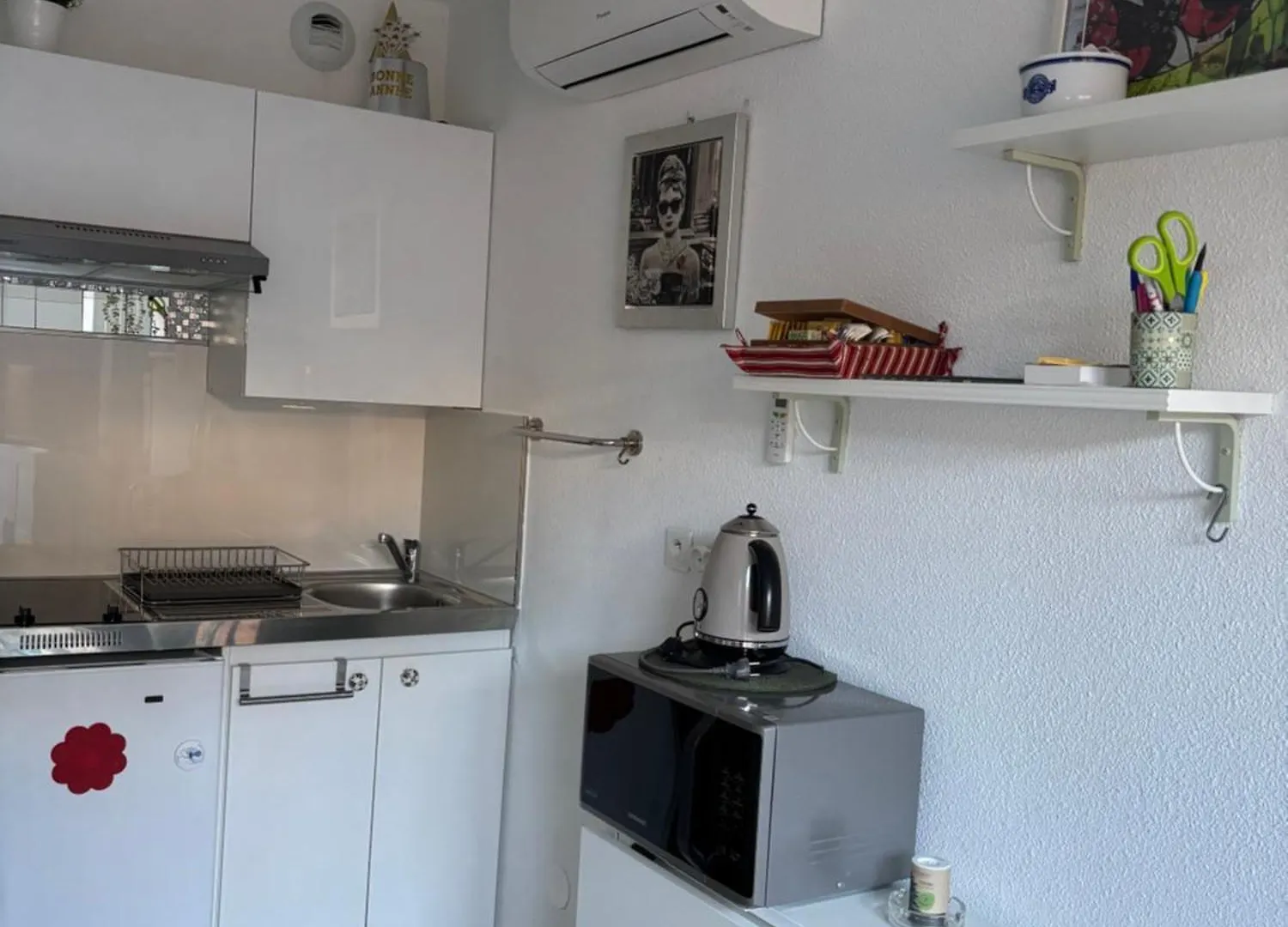 Studio Jardin 5 Mn Plage Monaco Air Conditioner Beausoleil Daire
