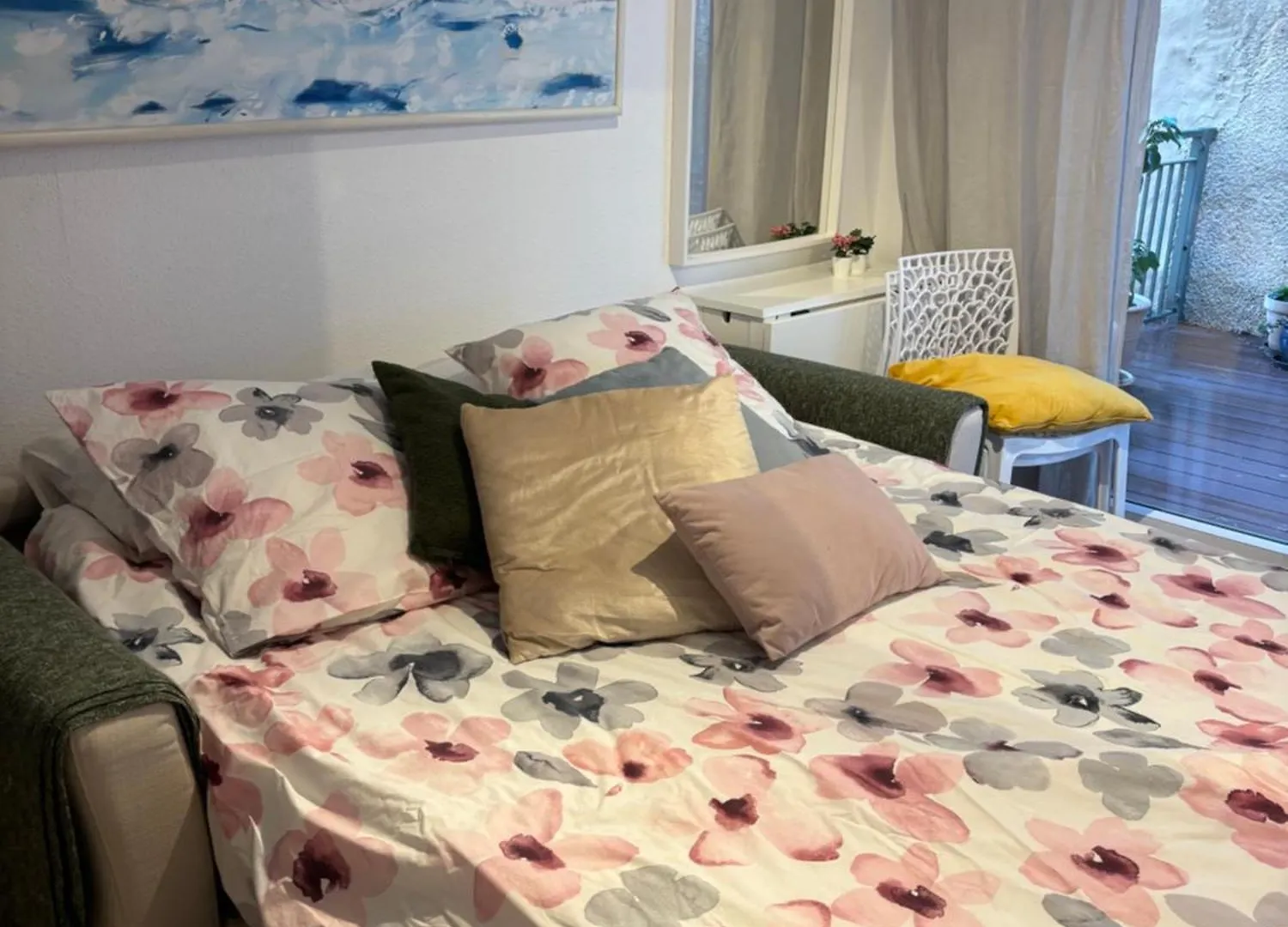 Studio Jardin 5 Mn Plage Monaco Air Conditioner Beausoleil Daire