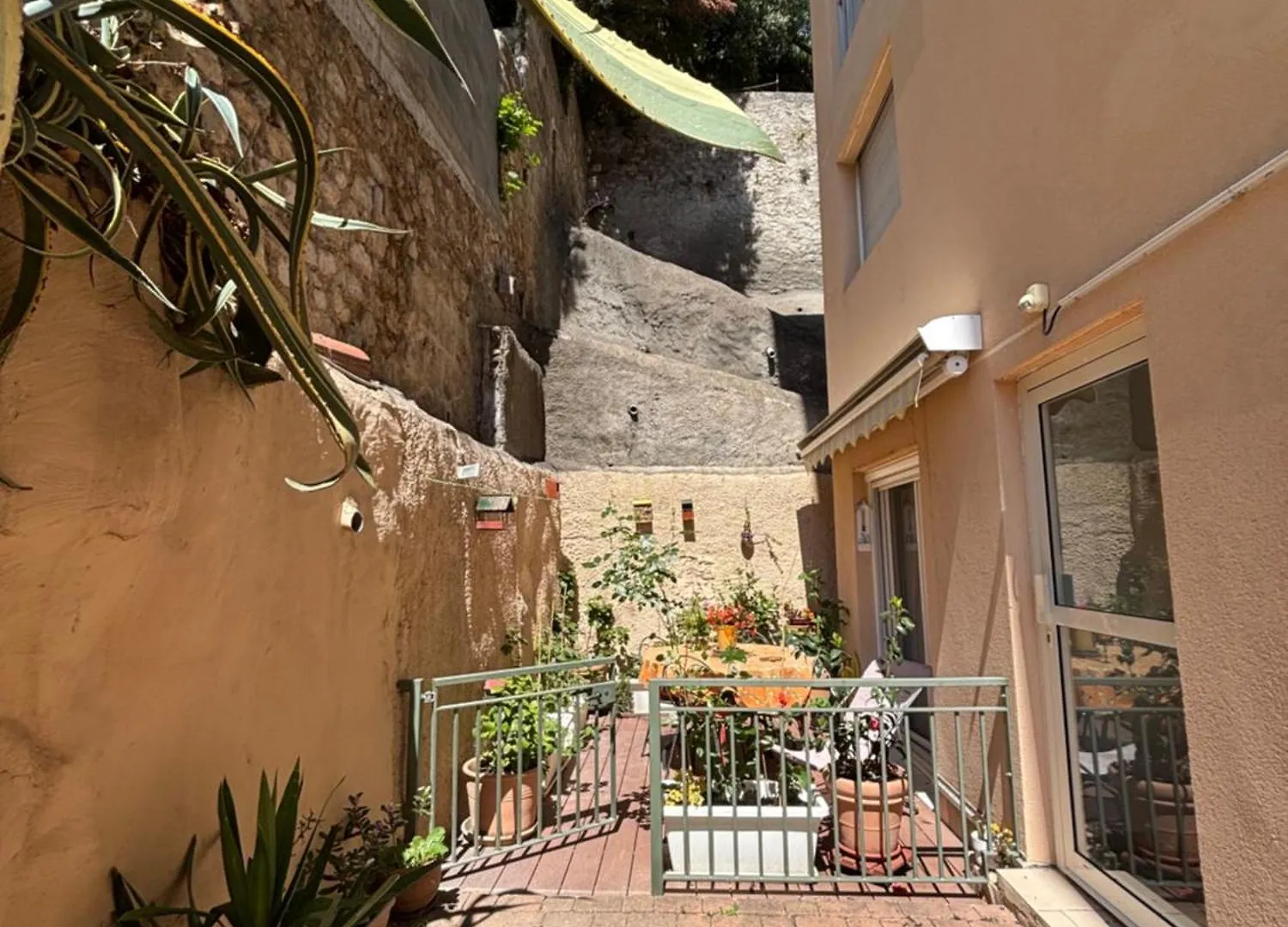 Studio Jardin 5 Mn Plage Monaco Air Conditioner Beausoleil Daire