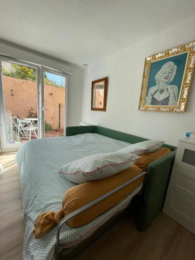 Studio Jardin 5 Mn Plage Monaco Air Conditioner Beausoleil Appartamento